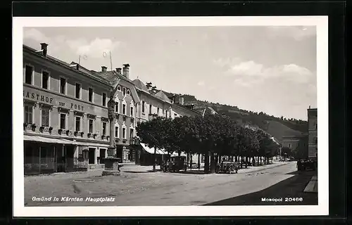 AK Gmünd, Blick auf den Hauptplatz