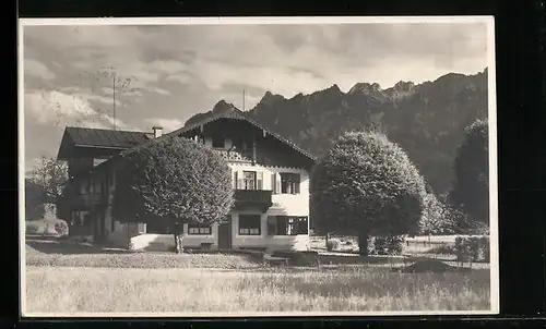 AK Grossgmain, Gasthaus Pension Sonnenlehen