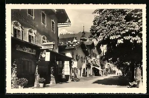 AK Werfen, Hauptstrasse mit Hotel Restaurant