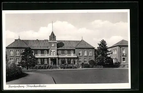 AK Bardenberg, Blick auf ein Krankenhaus