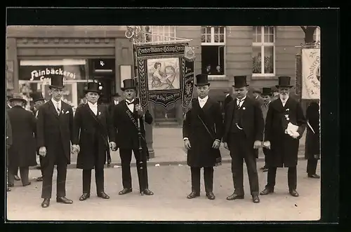 Foto-AK Köln-Deutz, Deutzer Männer-Gesang-Verein 1865-1925