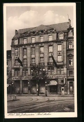 AK Bad Aachen, Hotel Vier Jahreszeiten