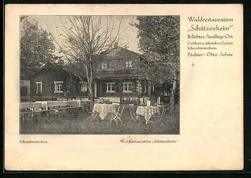 AK Schwabmünchen, Waldrestauration Schützenheim