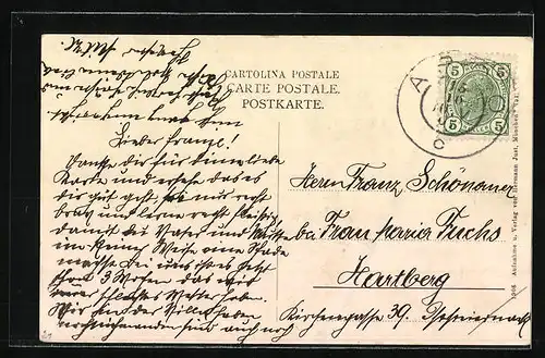 AK Arco, Ortsansicht mit Kirche