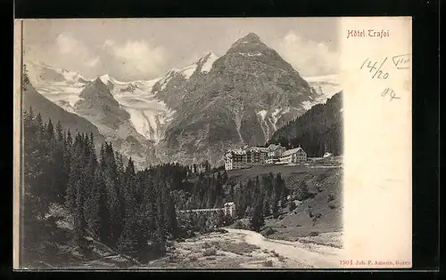 AK Trafoi, Blick auf Hotel Trafoi