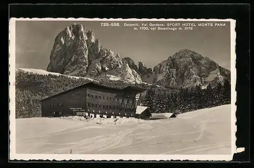 AK Sassolungo /Val Gardena, Sport Hotel Monte Pana