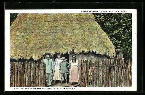 AK Darien, Indian Thatched hut