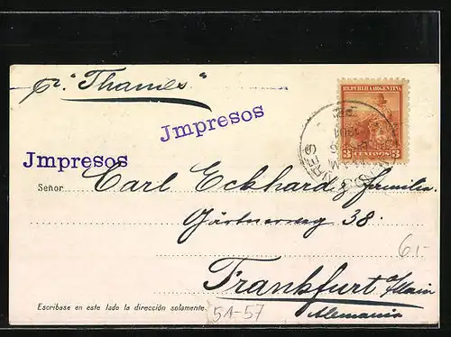 AK Republica Argentina, Marcando hacienda