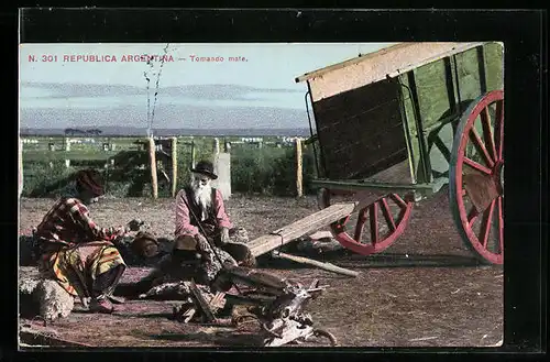 AK Republica Argentina, Tomando mate