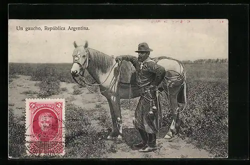 AK República Argentina, Un gaucho