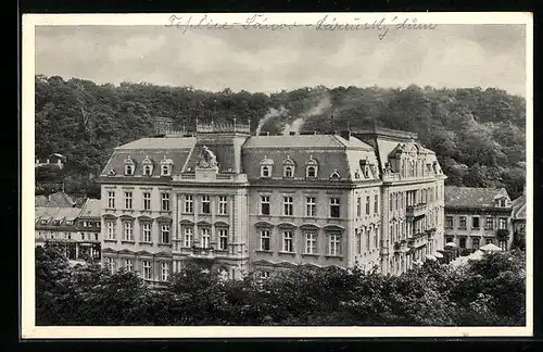 AK Teplitz-Schönau, Blick auf das Städt. Kurhaus