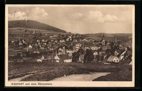 AK Weipert, Gesamtansicht mit Bärenstein