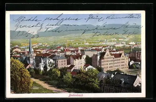 AK Bodenbach, Panorama