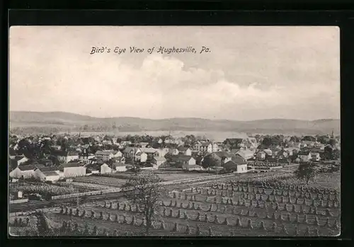 AK Hughesville, PA, Bird's Eye View