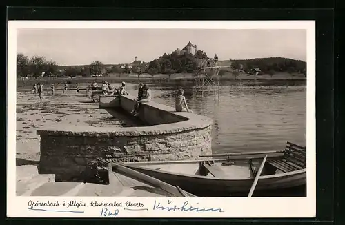 AK Grönenbach / Allgäu, Schwimmbad Clevers