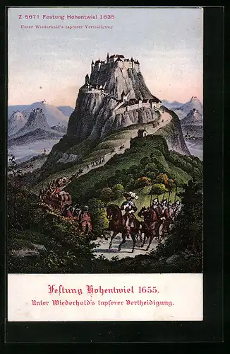 AK Hohentwiel, Festung im Jahre 1635