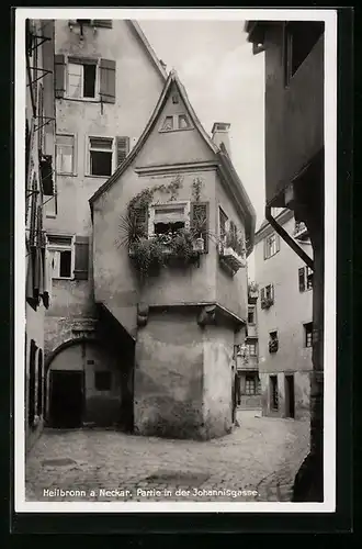 AK Heilbronn a. N., Häuser in der Johannisgasse