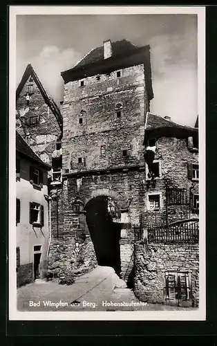 AK Bad Wimpfen am Berg, Hohenstaufentor