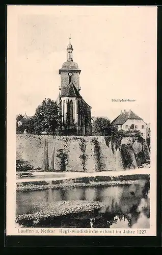 AK Lauffen / Neckar, Regiswindiskirche