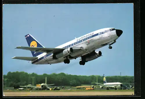 AK Flugzeug Boeing 737 City Jet der Lufthansa