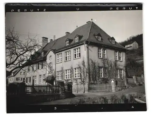 7 Fotografien Ansicht Rüdenau, Gasthaus zum Hirschen mit Innenansicht, Schule, Kriegerdenkmal, Fachwerkhäuser