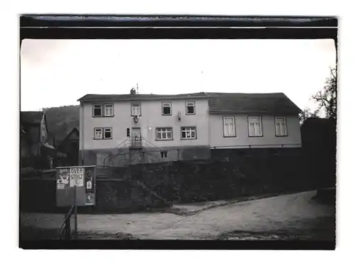 15 Fotografien Ansicht Rüdenau, Gasthaus zur Krone mit Innenansicht, Gasthaus Stern, Kriegerdenkmal, 1965