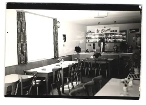 10 Fotografien Ansicht Grossheubach, Gasthaus zum weissen Ross, Cafe König, Gasthaus zur Bretzel, Innenansicht