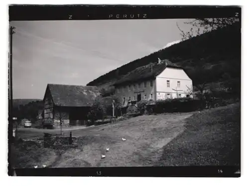 6 Fotografien Ansicht Amorbach, Gasthaus zur Pulvermühle, die Pulvermühle, Ortpartie