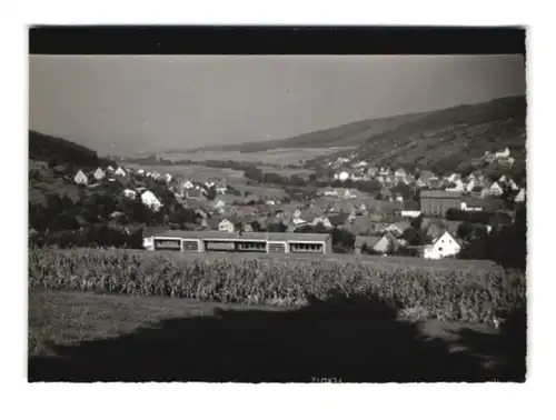 11 Fotografien Ansicht Rück-Schippach, Gasthaus goldener Engel, Gasthaus zur Krone, Klosterkirche