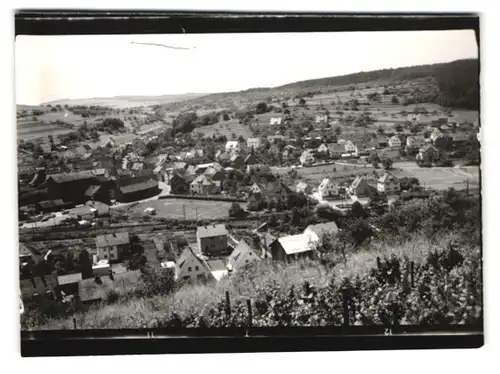 11 Fotografien Ansicht Rück-Schippach, Gasthaus goldener Engel, Gasthaus zur Krone, Klosterkirche