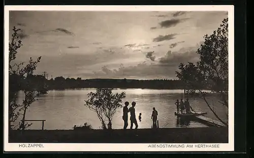 AK Holzappel, Abendstimmung am Herthasee