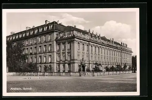 AK Ansbach, Totalansicht Schloss