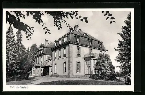 AK Kronberg, Seitenansicht Kur- u. Genesungsheim, Haus Waldfriede`