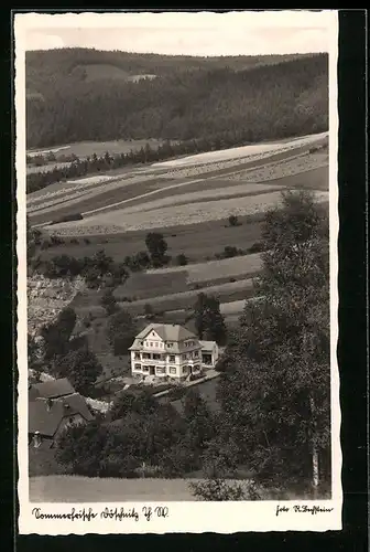 AK Döschnitz bei Schwarzburg, Pension Haus Sonnenau im Sorbitztal