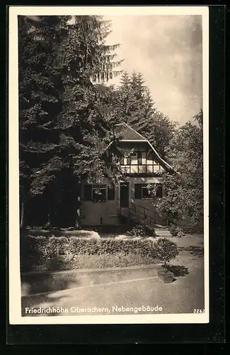 AK Oberachern, Friedrichshöhe Oberachern, Nebengebäude