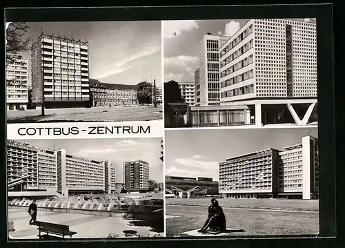 AK Cottbus, Neubauten im Zentrum