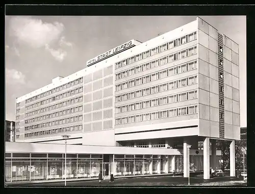 AK Dresden, Interhotel Hotel Stadt Leipzig