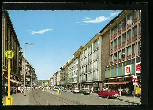 AK Hagen i. W., Strassenpartie Elberfelderstrasse