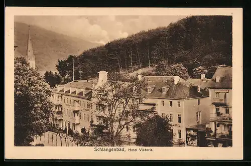 AK Schlangenbad, Hotel Viktoria