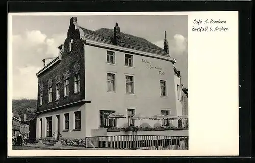 AK Zweifall b. Aachen, Cafe A. Berzborn