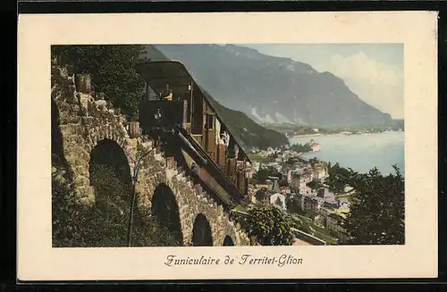 AK Funiculaire de Territet-Glion, Bergbahn