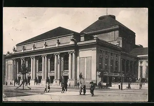 AK Berlin-Charlottenburg, Deutsches Opernhaus