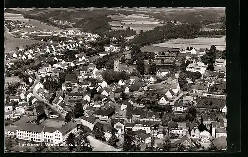 AK Morsbach a. d. Sieg, Fliegeraufnahme des Luftkurortes