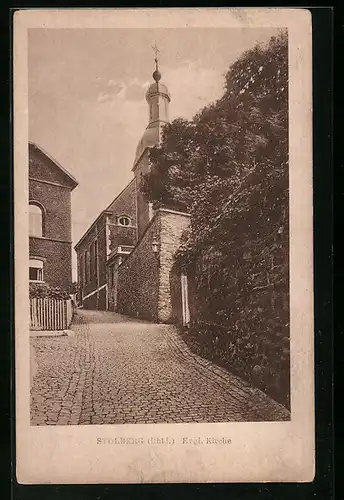 AK Stolberg /Rhld., Evgl. Kirche