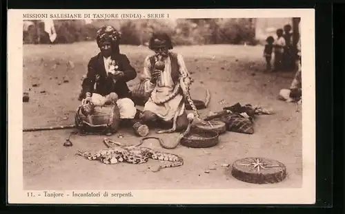 AK Tanjore, Incantatori di serpenti, Indien
