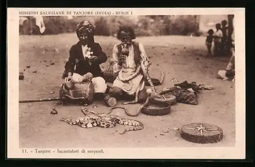 AK Tanjore, Incantatori di serpenti