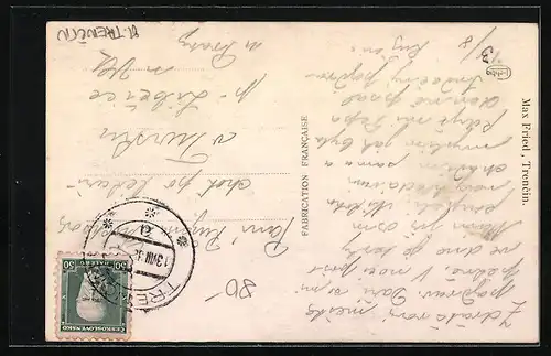 AK Trencin, Panorama mit Burg