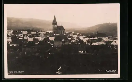 AK Bardiov, Teilansicht mit Kirche