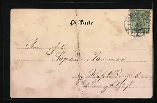 AK Lübeck, Etablissement Weissen Engel, Inh.: F. Howe