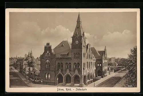 AK Düren /Rhld., Ansicht Südschule